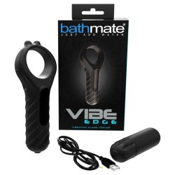 Bathmate Vibe Edge - vibrációs péniszgyűrű (fekete) Bathmate Vibe Edge - vibrációs péniszgyűrű (fekete)