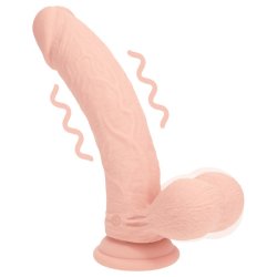 RealRock - dupla sűrűségű élethű vibrátor (testszínű) - 20 cm RealRock - dupla sűrűségű élethű vibrátor (testszínű) - 20 cm