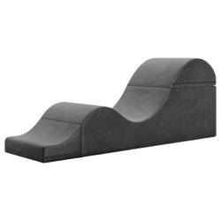 Liberator Aria Flip Chaise - vari&aacute;lhat&oacute; tantra kanap&eacute; b&uacute;tor - 3 r&eacute;szes (fekete)