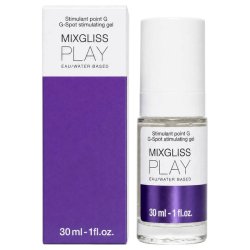 Mixgliss Play - G-pont stimuláló síkosító gél nőknek, illatmentes (30ml) Mixgliss Play - G-pont stimuláló síkosító gél nőknek, illatmentes (30ml)